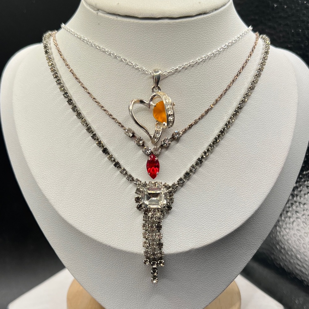 Vintage Rhinestone Necklaces